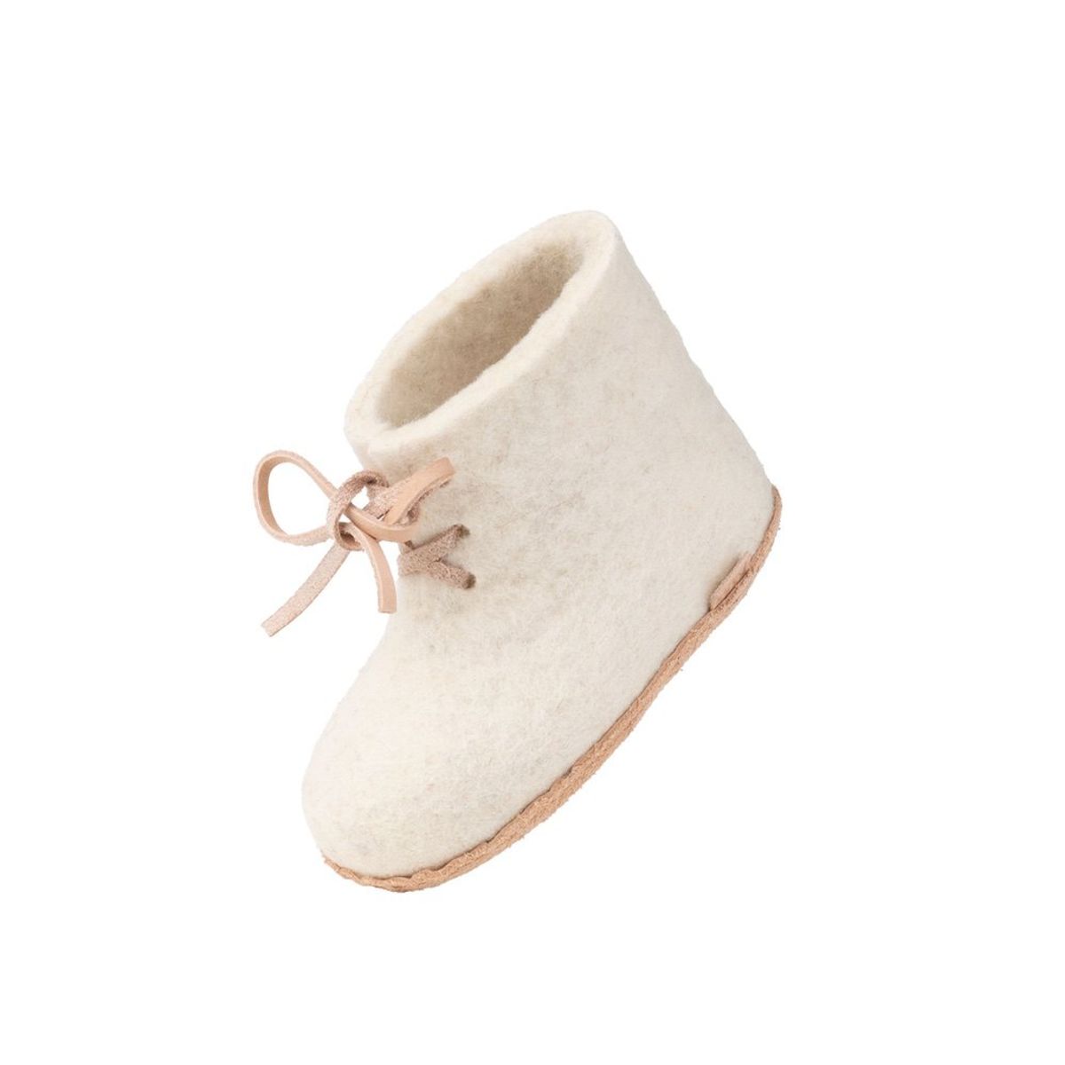 My first slipper Eco Baby - Natural white