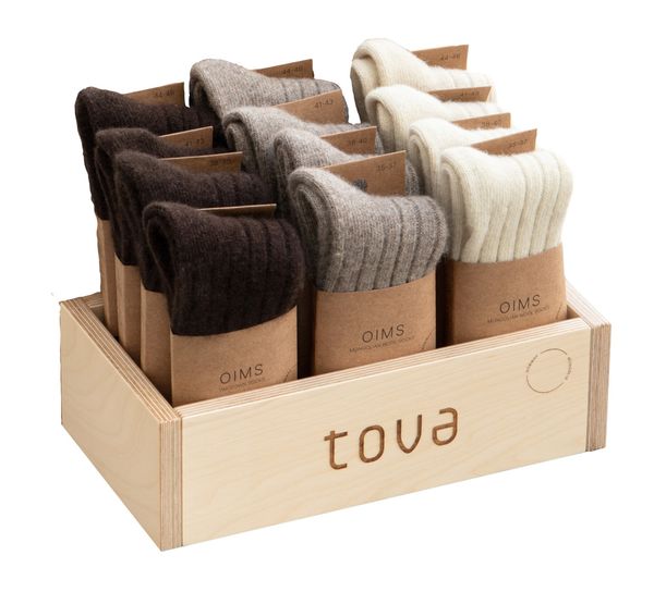 Hovedbilde Display Boks Sokker